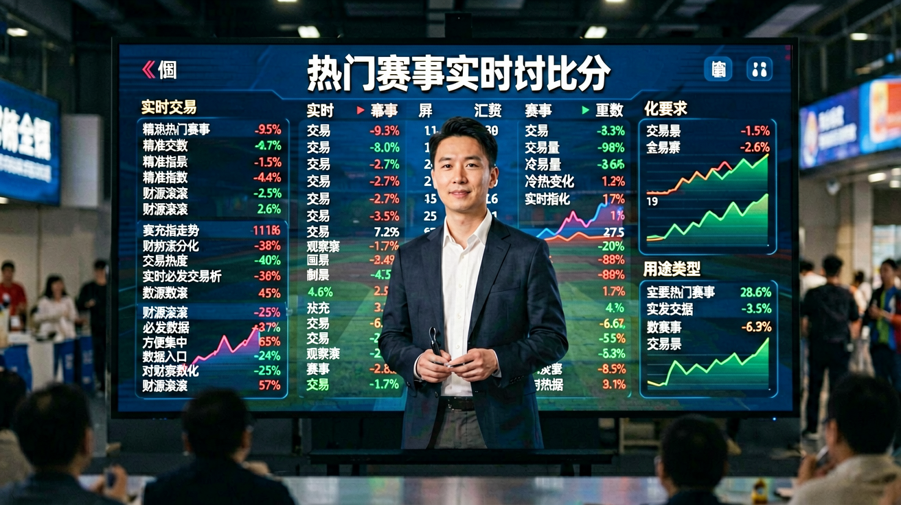 热门赛事实时比分大屏幕背景